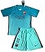 Neymar Jr. #11 FC Barcelona 2016-2017 Champions League 3rd Jersey with Shorts for Kids