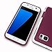 Jeylly Galaxy S7 Edge Case, One-Piece Ultra Slim 3 Color Impact Anti-Slip Rugged Soft TPU Bumper Shockproof Protective Case Cover Shell for Samsung Galaxy S7 Edge S VII Edge G935 - Wine