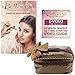 Belloccio Professional Beauty Airbrush Cosmetic Makeup System with 4 Tan Shades of Foundation in 1/4 Ounce Bottles - Kit Includes Blush, Bronzer and Highlighter and 3 Bonus Items and a Video Link