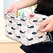 wellhouse 4 Pack Small Whale Non-Woven Storage Box Foldable Organizer Cube Basket Bin Container Box for Clothes Book Socks (Whale-4 Pack)