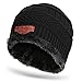 JustOneStyle Men Soft Stretch Cable Knit Lined Thick Warm Winter Wool Slouchy Beanies Hat