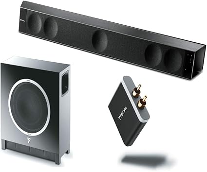 focal dimension 5.1 soundbar & subwoofer package