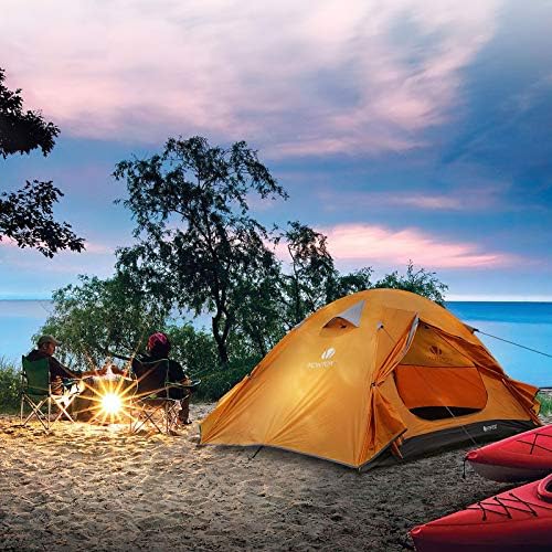 Amazon Com V Vontox Camping Tent 2 3 Person Lightweight Backpacking Tent Waterproof Two Doors Easy Setup Tent For Family In Traveling Beach Camping And Outdoor Tent Sports Outdoors