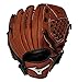 Mizuno Prospect Baseball Glove, Peanut/Black, Youth/Kids, 10.5