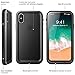 i-Blason Case for iPhone X (2017) / iPhone Xs (2018), Aegis Waterproof Full-body Rugged Case with Built-in Screen Protector (Frost/Black)