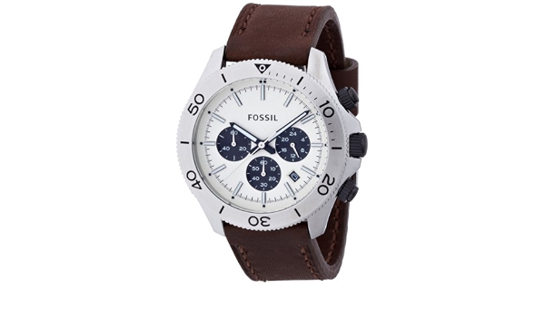 Fossil Retro Traveller Leather Beige 