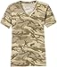 Joe's USA Ladies Camo V-Neck Tees in 5 Colors Sizes: XS-4XL