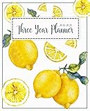 Three Year Planner 2019-2021: Monthly Schedule Organizer - Agenda Planner For The Next Three Years, 36 Months Calendar January 2019 - December 2021 | Lemon Design by Kim R. Jacquez