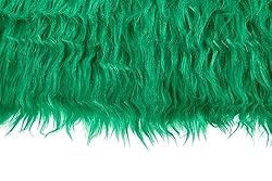 Shaggy Plush Faux Fur Fabric Precut Strips Fluffy