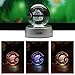 AXAYINC 3D Crystal Ball LED Night Lights Advance Laser Engraving Children's Gift(GG)