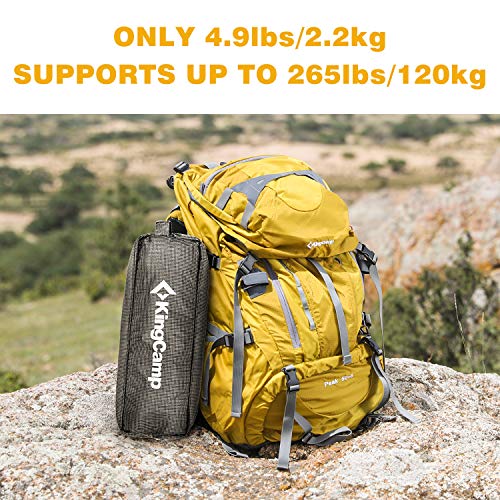 KingCamp Ultralight Compact Camping Cots Folding Tent Cot Bed with