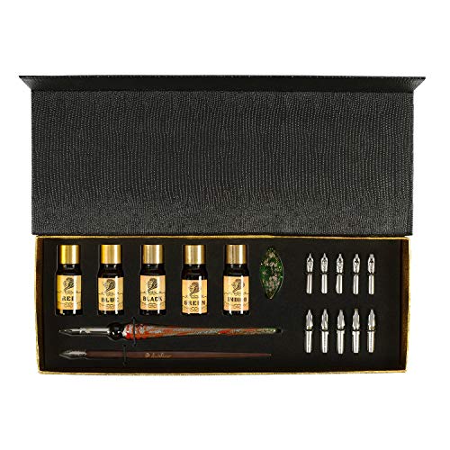 DAVELIOU 20Piece Complete Calligraphy Set for Beginners and