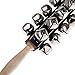 Andoer Jingles Ball Little Hand Held Bell Stick Rainbow Percussion Musical Toy (Type 1)