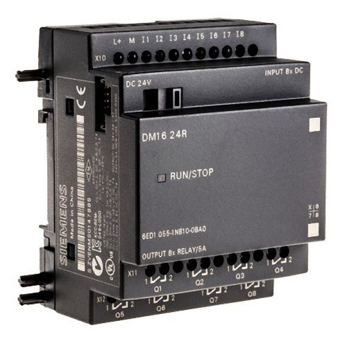 Siemens LOGO! DM16 24R, 6ED1055-1NB10-0BA0, 24 Vdc