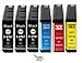 Toner Refill Store 6 Pack Compatible Epson T676XL (T676XL120, T676XL220, T676XL320, T676XL420) Replacement Ink Cartridges for the Epson WorkForce : WP-4020, WP-4530, WP-4540, Pro WP-4010, Pro WP-4023, Pro WP-4090, Pro WP-4520, Pro WP-4533, Pro WP-4590. Page Yield: 2,400 pages at 5% page coverage for Black and 1,200 pages at 5% for Colors. (3BK, C, M, Y)