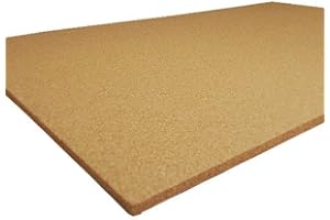 THE FELT STORE Plain Cork Sheet 48In X 8Ft X 1/2In Thick - Single Sheet
