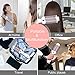 Adkwse Hair Dryer Brush, Hair Dryer & Volumizer Blow Brush,5 in 1 Multifunction Hot Air Styler Brush, Professional Negative Ion Ceramic Blow Dryer Brush for All Styling