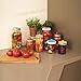 Blasoul 6PCS Mason Jar Lids Fermentation Lids for Mason Jars Wide Mouth Food-Grade Silicon Waterless BPA Free mold free Dishwasher Safe 3 colors Fermentation Lids for Fermented Probiotic Food