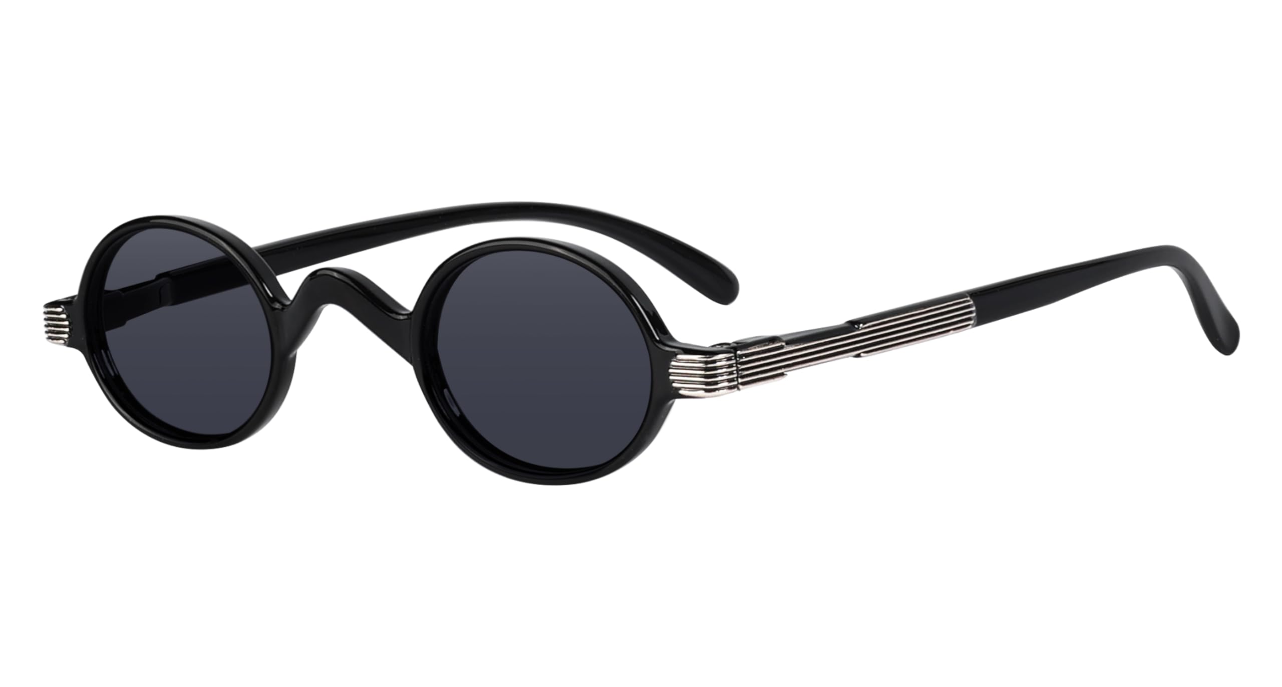 Eyekepper Readers Spring Temple Vintage Mini Small Oval Round Reading Glasses