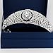 Royal Tiara with Real Austrian Crystals, Queen Mary's Bandeau Replica Tiara,Princess Meghan Wedding Bridal Diadem Jewelry