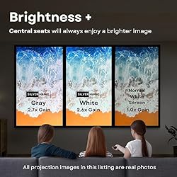 High Gain Projector Screen - Fixed Frame Like