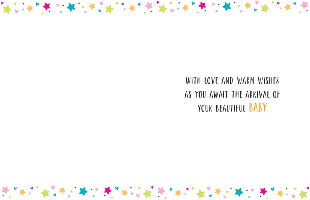 Regal Publishing Modern Congratulations Baby Shower Card - 8 x 6 inches,blue - Image 3