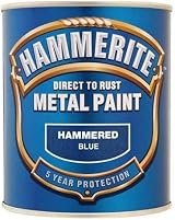 Hammerite 5092938 Direct to Rust Metal Paint Hammered Blue 750ML 8 Year view 2