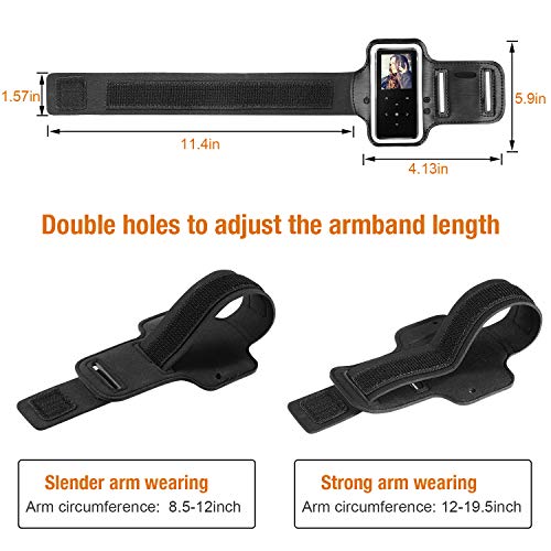 image for RUSFOL Adjustable Sport Armband for BERENNIS MP3 Player， Hands-Free 