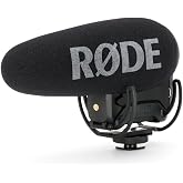 R&Oslash;DE VideoMic Pro+ Premium On-Camera Shotgun Microphone with High-Pass | Filter, High-frequency Boost, Pad, Safety Channel for Filmmaking, Content Creation and Location Recording