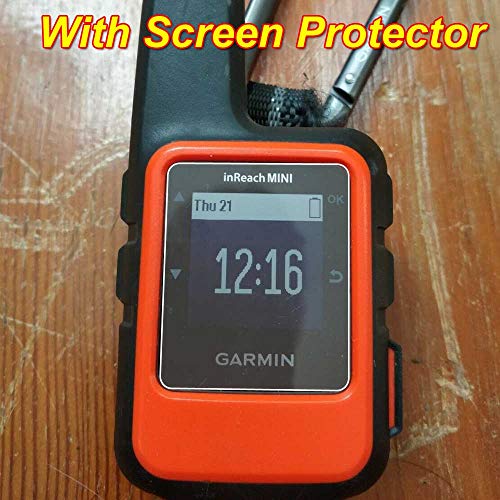 [3-Pcs] for Garmin inReach Mini Screen Protector,Full Coverage Screen Protector HD Clear Anti-Bubble and Anti-Scratch