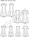 Simplicity New Look Pattern 6299 Misses Dress with Neck and Sleeve Variations Sizes 8-10-12-14-16-18-20