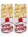 Popcorn Photo Print Ankle Socks