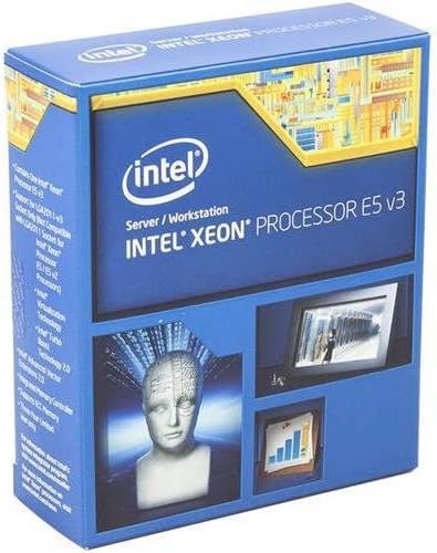 Intel BX80644E52609V3 Xeon E5-2609 v3 Six-Core Processor 1.9GHz 6.4GT/s 15MB LGA 2011-v3 CPU w/o Fan, Retail