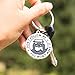 Wrenches & Bones Key Chain for Jeep Enthusiasts - Don't Follow Me You Won't Make It Great Advice and Gift Idea For Any Jeep Owner! Built by for Jeep Wrangler Accessories Enthusiasts