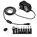 Universal AC/DC Adapter, CUGLB 12W 3V 4.5V 5V 6V 7.5V 9V 12V Replacement Switching Power Supply with 8 Selectable Tips 1.2A Max for Household Electronics and LED Strip