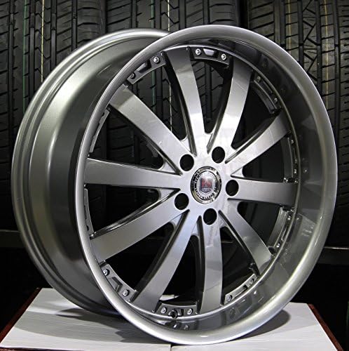 20" Inch Red Sport RSW77 Gun Metal Wheels &amp; Tire Package |ASANTI LEXANI FORGIATO DUB INIFINITY AUDI MERCEDES BMW
