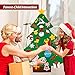 UMIKU Felt Christmas Tree for Toddlers Kids Wall Decorations 30pcs Ornaments DIY Christmas Tree for Toddlers Kids Xmas Gifts New Year Home Door Wall Hanging Decorations Christmas Décor, 39.4 Inches