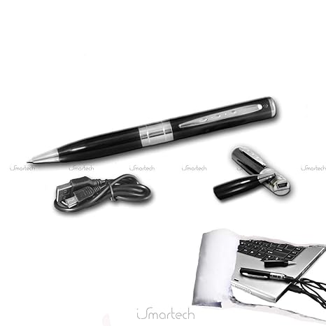 Mikro-Stift, Kameraspion, versteckt, nimmt Videos, Audio und Fotos, SD-Cam, HD, 1280 x 960 Pixel, Mini-Kamera.
