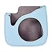 Mudder PU Leather Carrying Bag Case with Pocket for Fujifilm Instax Mini 8 Camera (Light Blue)