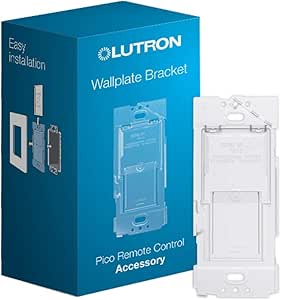 Lutron Caseta Wireless Wallplate Bracket for Pico Remote, PICO-WBX-ADAPT, Translucent
