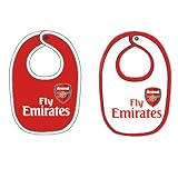 Arsenal FC Authentic EPL Baby Bibs 2 Pack RW