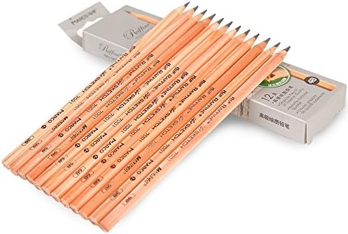 Premium Artist Log wood pencil 12 PCS (9B)