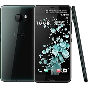HTC U Ultra Smartphone (14,48 cm (5,7 inch), 16 MP camera aan de voorkant, 64 GB geheugen, Android) Brilliant Black