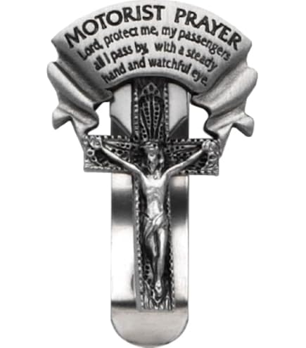 Firefighter Visor Clip - Maltese Cross Pewter Visor Clip For Fireman Hat Or Car Sun Visor - View #10