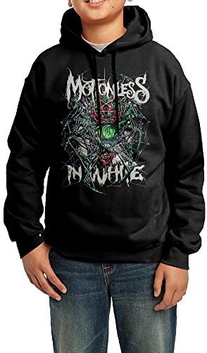 Youth MOTIONLESS IN WHITE Spider Rock Band Cute Hoodies
