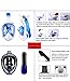 Greatever Full Face Snorkel Mask, Snorkeling Gear for Adults Kids with Latest Dry Top Breathing System and Detachable Camera Mount, Foldable Panoramic View Snorkeling Mask Set, Anti-Fog & Anti-Leak
