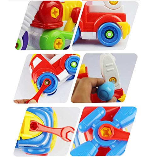 Disassembly Assembly Toys Kids Baby Early Learning Puzzle Educational Toys 1Pc Construction Vehicle