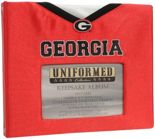 UNIFORMED University of Georgia Keepsake/Photo Album