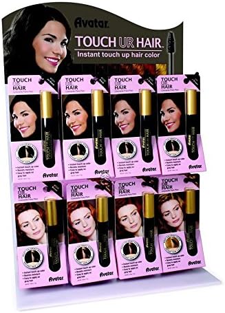 Grey Hair Colour Dye Mascara Root Touch Up Color - LIGHT BROWN
