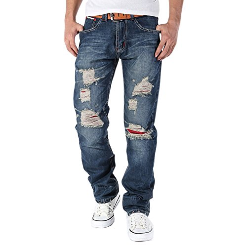 Buy LIYT AOWOFS Men's Fashion Ripped 